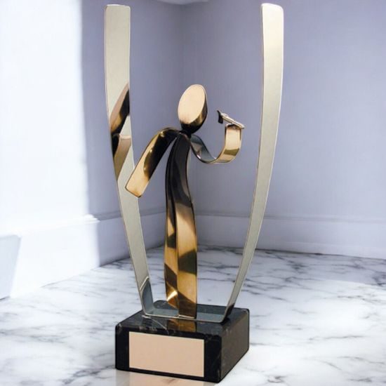 Galicia Darts Handmade Metal Trophy