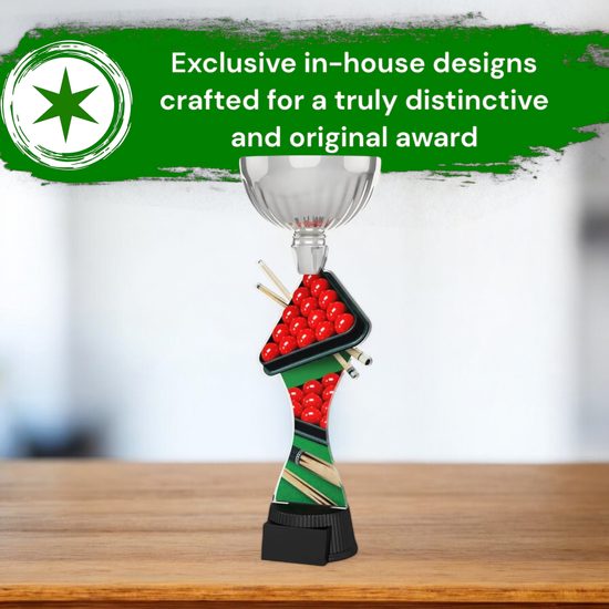 Montreal Snooker Silver Cup Trophy