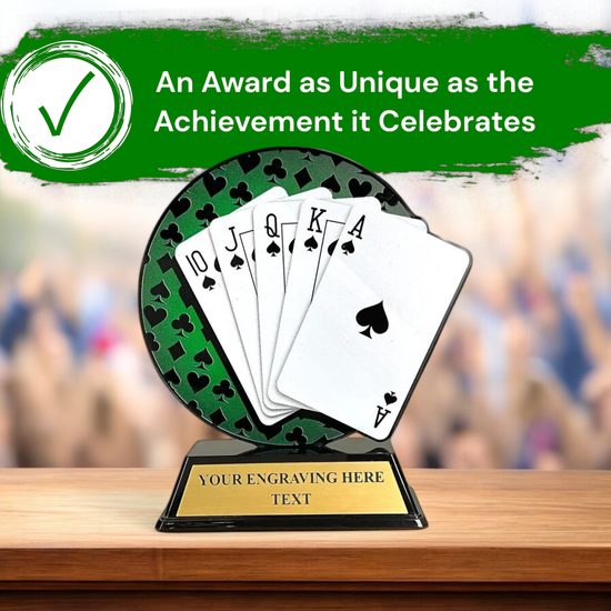 Roswell Playing Cards Trophy