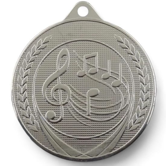 Champion Embossed Music Silver Medal
