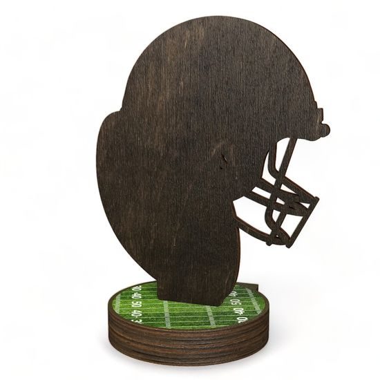 Grove Classic American Football Real Wood Trophy