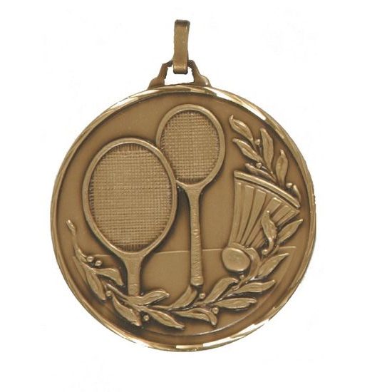 Diamond Edged Badminton Bronze Medal