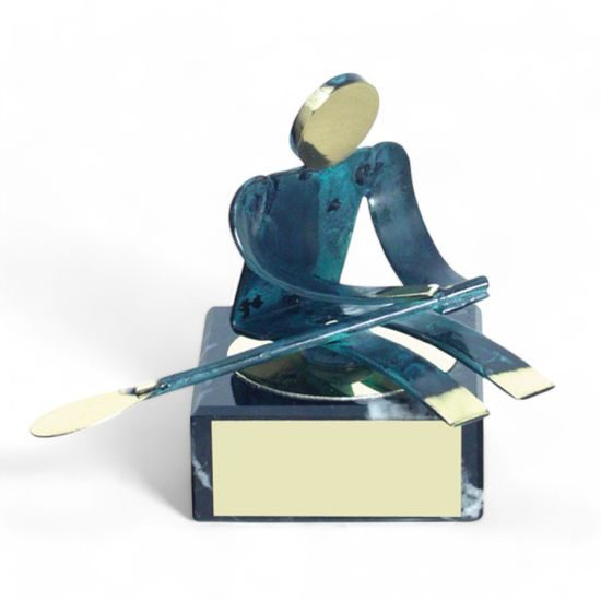 Toledo Rowing Handmade Metal Trophy