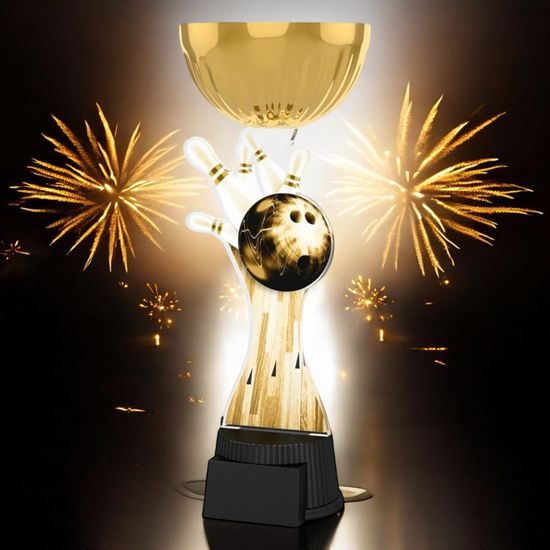 Vancouver Classic Tenpin Bowling Gold Cup Trophy