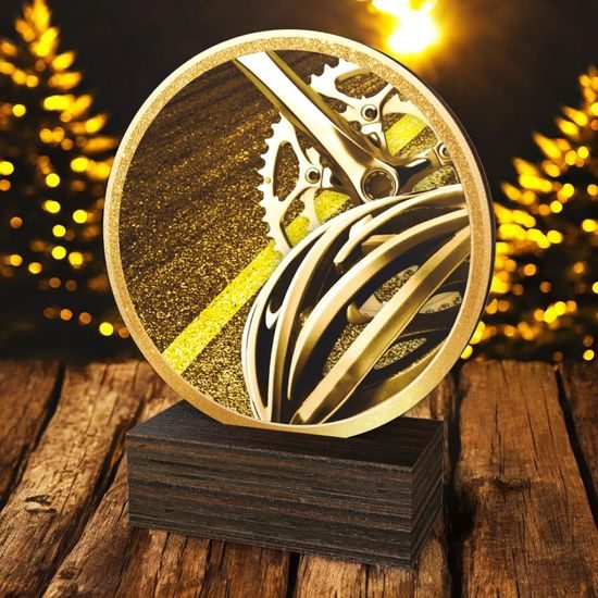 Holt Classic Cycling Wood Trophy