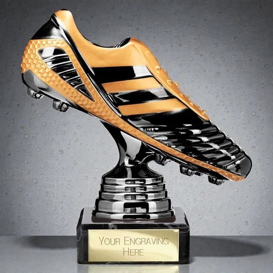 Black Viper Mini Football Boot Trophy