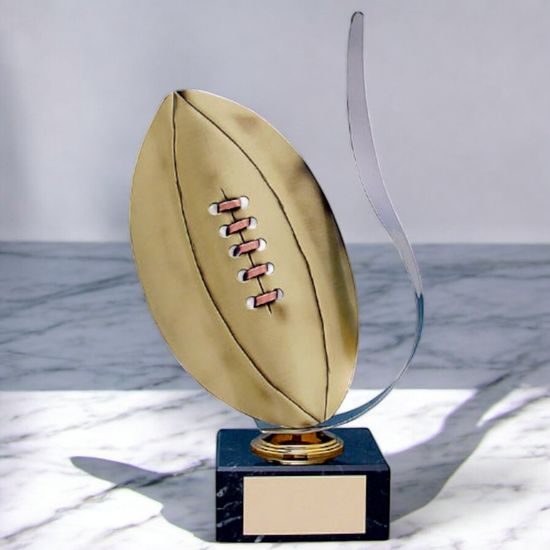 Zaragoza American Football Handmade Metal Trophy