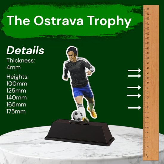 Ostrava Football Blue kit Trophy