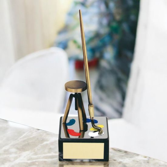 Turner Art Handmade Metal Trophy