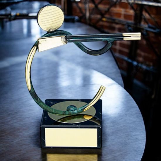 Bilbao Rifle Shooting Handmade Metal Trophy