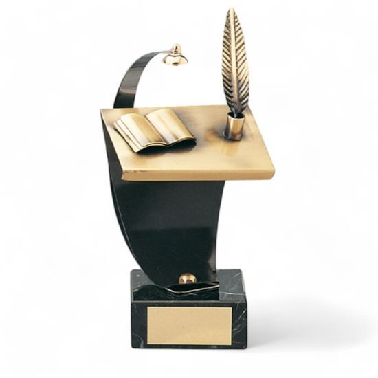 Shakespeare Literature Handmade Metal Trophy