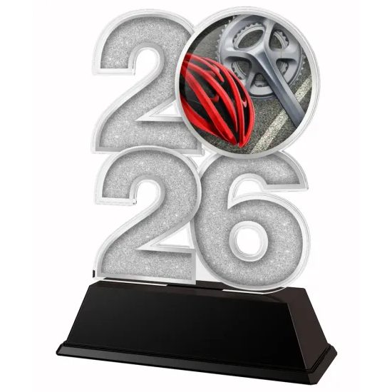 Cycling Year Trophy – Sports Award with Year Selection