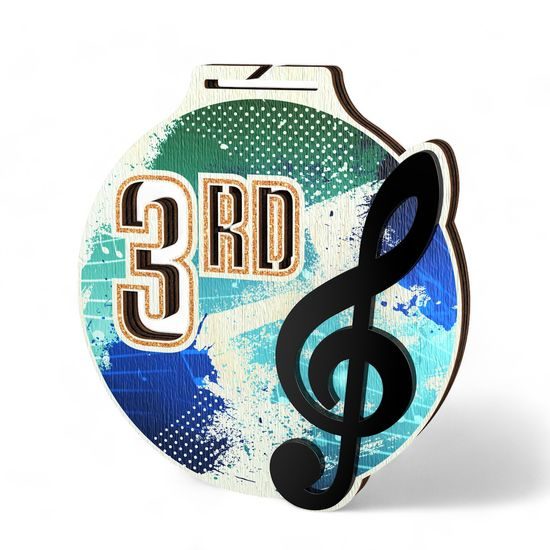 Highgrove Fusion Music Note Third Place Bronze Medal