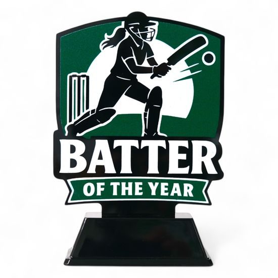Pavilion Women's Batter of the Year Cricket Trophy