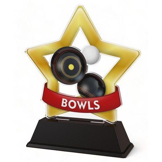 Mini Star Bowls Trophy