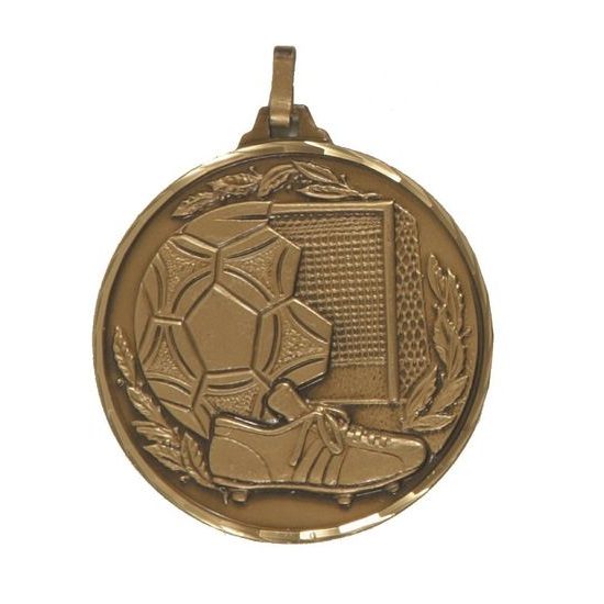 Diamond Edged Football Bronze Medal