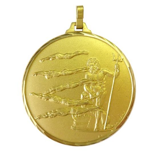 Diamond Edged Swimming Male Multi Stroke Neptune Gold Medal