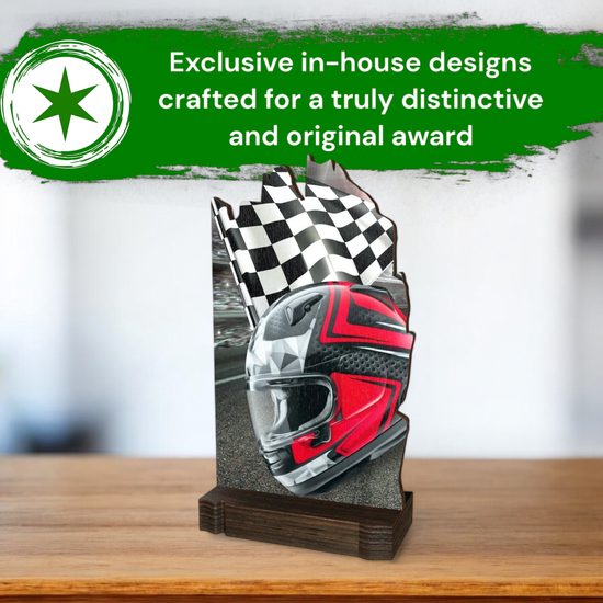 Shard Motorsports Eco Friendly Wooden Trophy