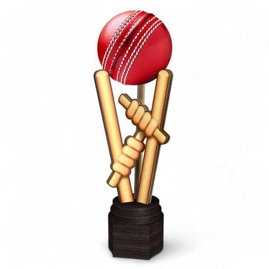Botham Real Wood Cricket Ball Holder (Ball not included)