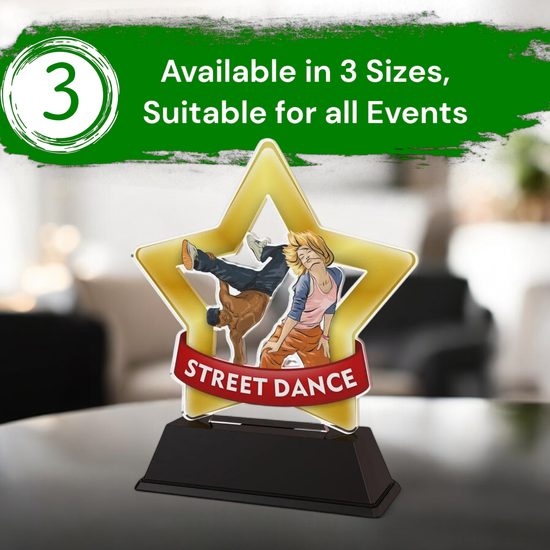 Mini Star Street Dance Trophy