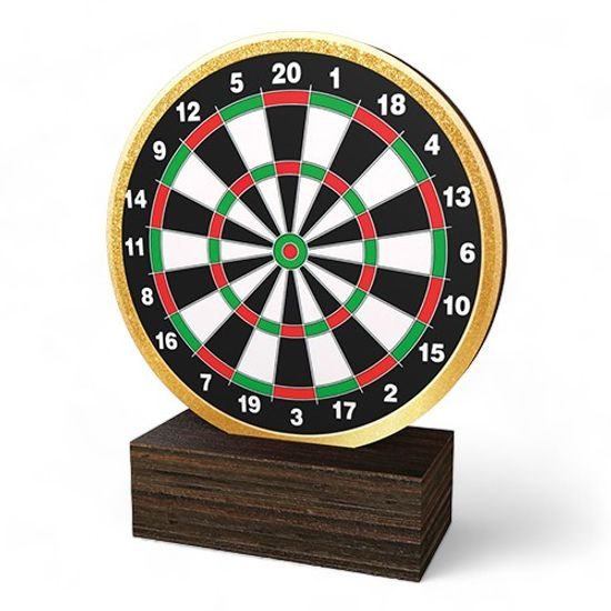 Holt Colour Darts Real Wood Trophy