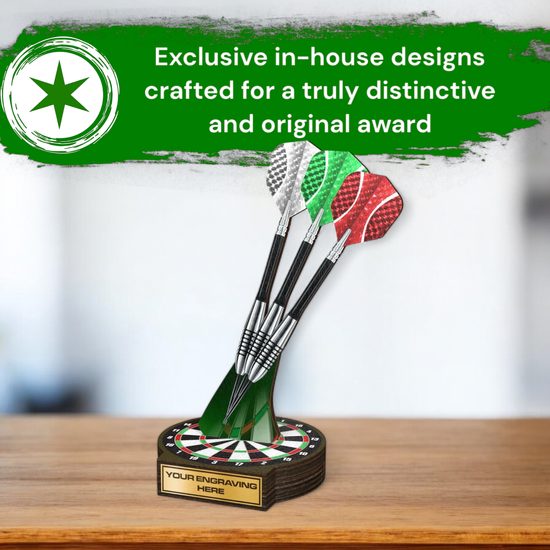 Grove Darts Real Wood Trophy