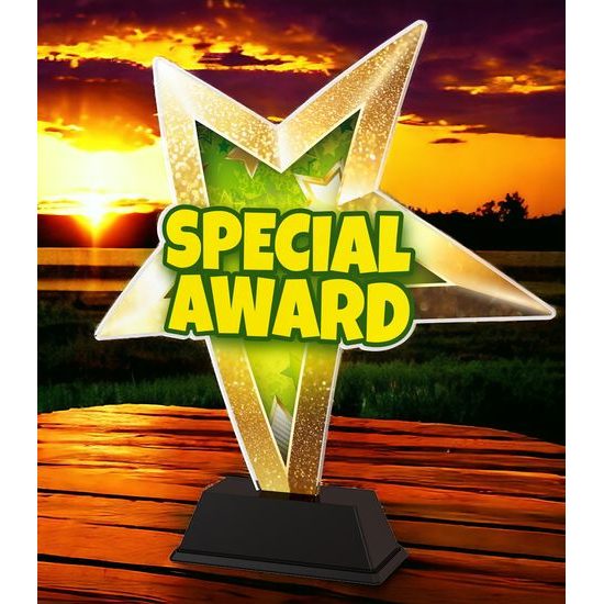 Special Award Star Trophy