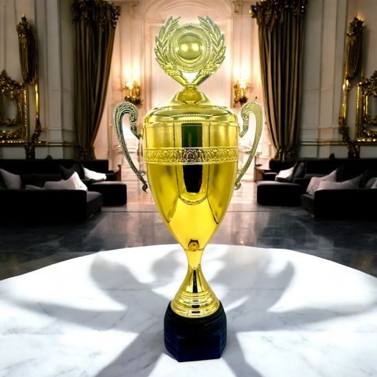 Bond Gold Logo Cup With Lid