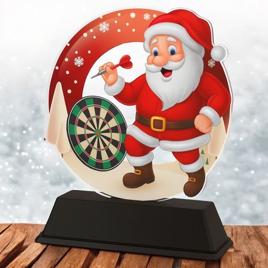 Santa Darts Christmas Trophy