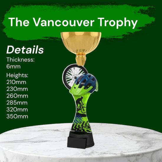 Vancouver Mountain Biking Gold Cup Trophy