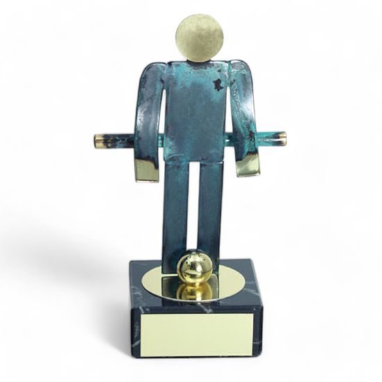 Toledo Table Football Handmade Metal Trophy