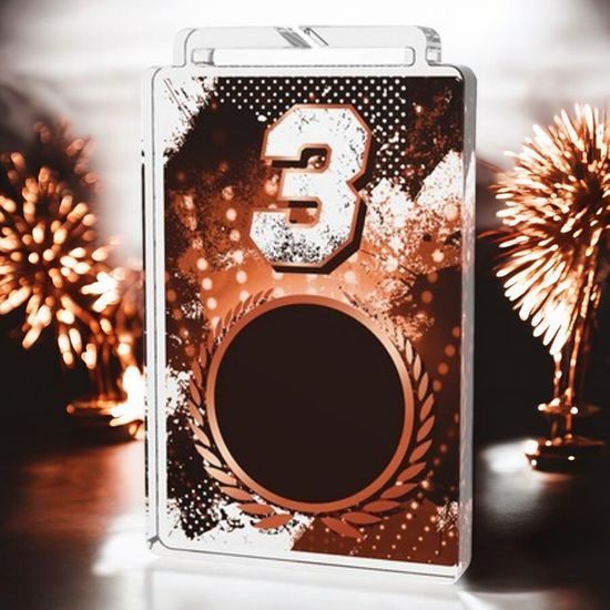 Athena 3rd Place Logo Insert Medal