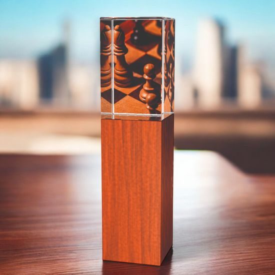 Lumina Chess Wood and Glass Award