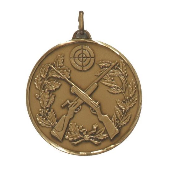 Diamond Edged Crossed Rifle Bronze Medal