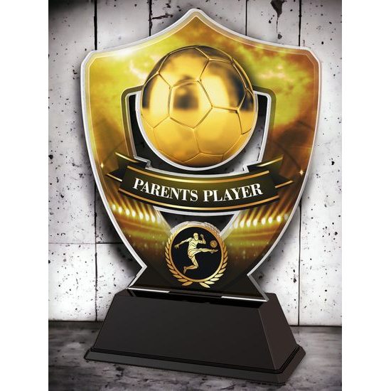 Club Colours Parents Player Shield Trophy