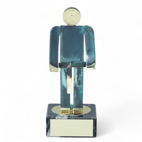 Toledo Martial Arts Handmade Metal Trophy