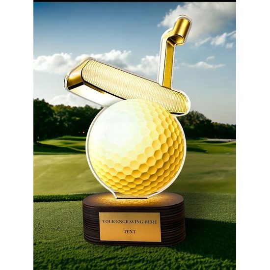 Altus Classic Golf Putter Trophy