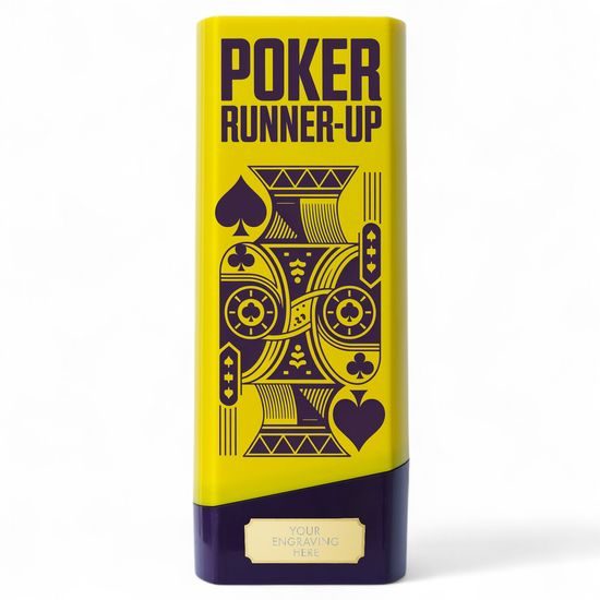 Tower Elite Heavyweight Poker Runner-Up Trophy