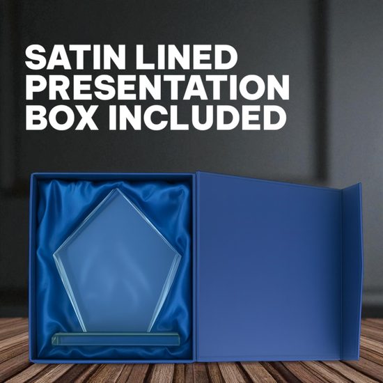 Solstice Engraved Glass Award