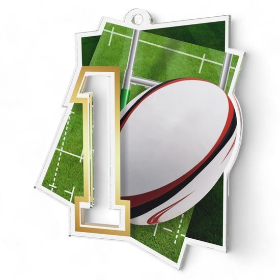 Poznan Rugby Number 1 Medal