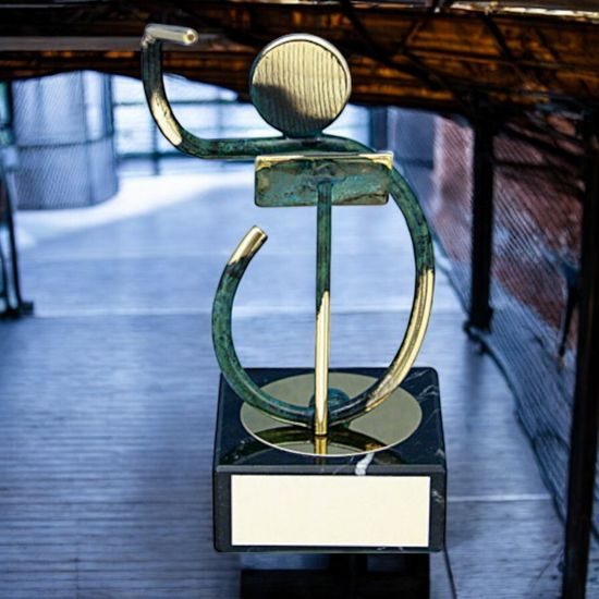 Bilbao Music Conductor Handmade Metal Trophy