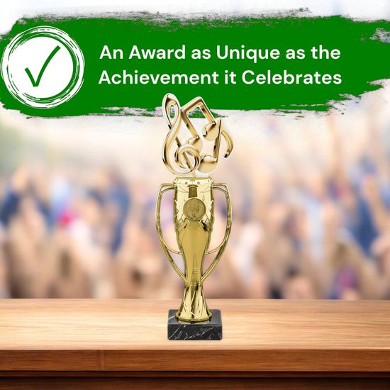Verona Music Notes Trophy