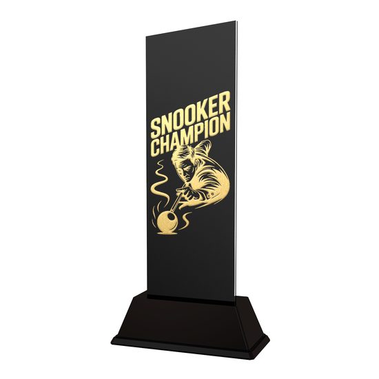 Shadowline Snooker Champion Metal Trophy