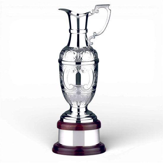 St Annes Silver Plated Hand Chased Claret Jug