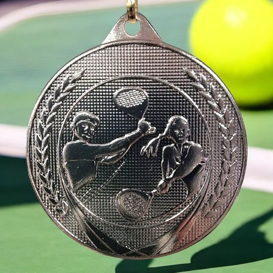 Champion Padel Tennis Silver Medal