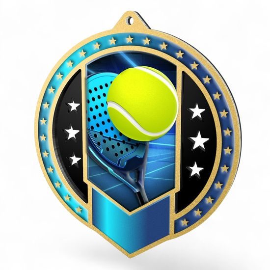 Sentinel Padel Tennis Stainless Steel Medal