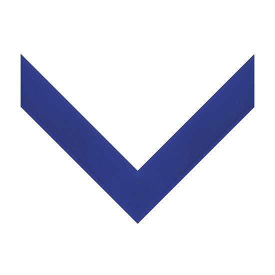 Blue threading ribbon