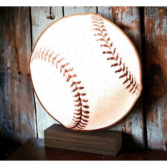 Sierra Classic Baseball Real Wood Trophy