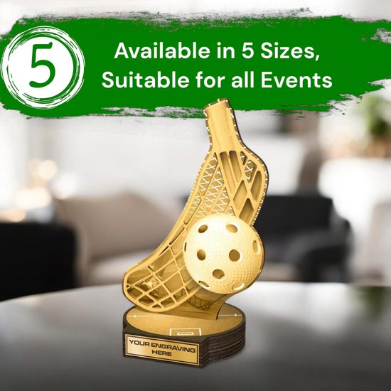 Grove Classic Floorball Real Wood Trophy