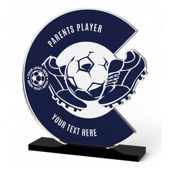 Cantu Deluxe Custom Printed Parents Player Football Trophy